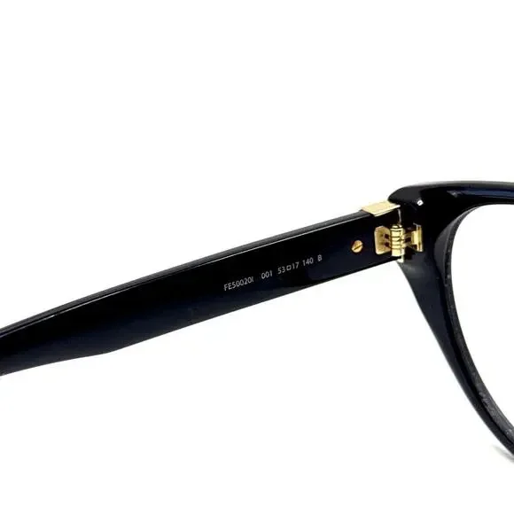 New, FENDI Eyeglasses FE50020I 001 Authentic
